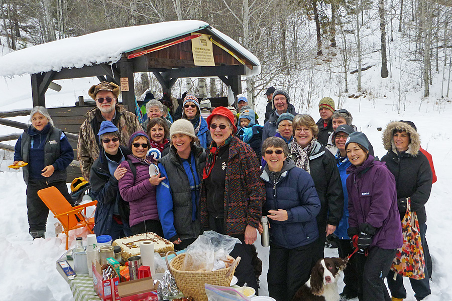 Part of the happy crowd at Chili Sunday 2015. Photo;  Alan Burger